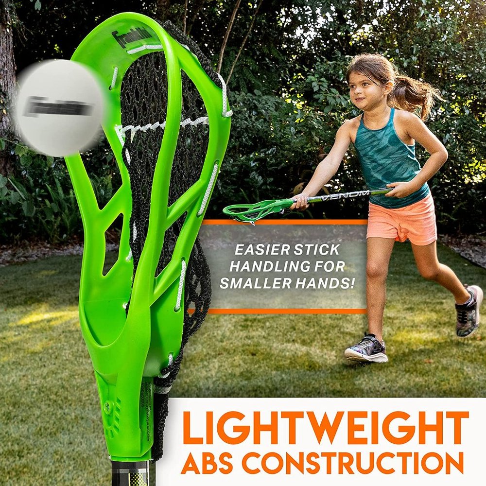 NEW Franklin Sports Youth Lacrosse Folding Goal Stick Ball Set Kids Beginner net - Picture 9 of 10